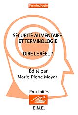 eBook (pdf) Sécurité alimentaire et terminologie de Mayar Marie-Pierre