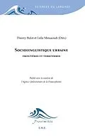 PDF Sociolinguistique urbaine von Bulot Thierry, Messaoudi Leila