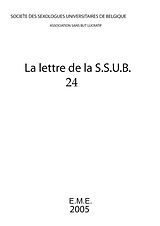 eBook (pdf) Lettre de la S.S.U.B. 24 de Societe des Sexologues Universitaires de Belgique