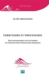 eBook (pdf) Territoire et profession de Ait Abdelmalek Ali