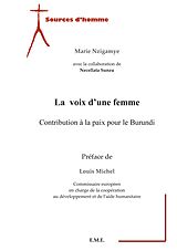 eBook (pdf) La voix d'une femme de Nzigamye Marie