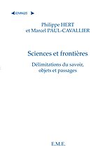 eBook (pdf) Sciences et frontieres de Hert Philippe, Paul-Cavallie Marcel