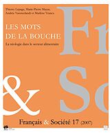 E-Book (pdf) Les mots de la bouche von Thierry Lepage, Marie-Pierre Mayar, Andree Vansteelandt