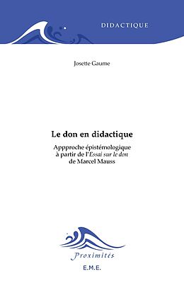 eBook (pdf) Le don en didactique de Gaume Josette