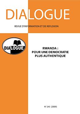 eBook (pdf) Rwanda : pour une démocratie plus authentique de Collectif