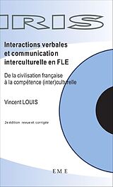 eBook (pdf) Interactions verbales et communication interculturelle en FLE (2e édition) de Louis Vincent