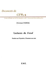 eBook (pdf) Lectures de Freud de Fierens Christian