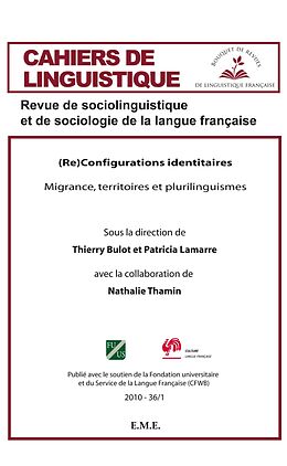 eBook (pdf) (Re)configurations identitaires de Lamarre, Thamin, Bulot