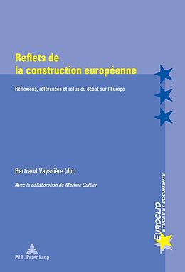Couverture cartonnée Reflets de la construction européenne de 