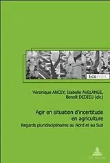 Kartonierter Einband Agir en situation d'incertitude en agriculture von 
