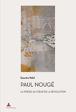 Couverture cartonnée Paul Nougé de Geneviève Michel