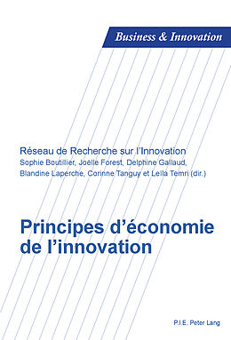 Couverture cartonnée Principes d'économie de l'innovation de 