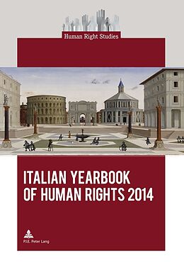 Couverture cartonnée Italian Yearbook of Human Rights 2014 de 