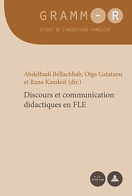 Couverture cartonnée Discours et communication didactiques en FLE de 