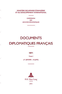 Livre Relié Documents diplomatiques français de 