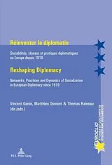 Kartonierter Einband Réinventer la diplomatie / Reshaping Diplomacy von 