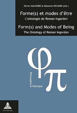 Kartonierter Einband Forme(s) et modes d être / Form(s) and Modes of Being von 