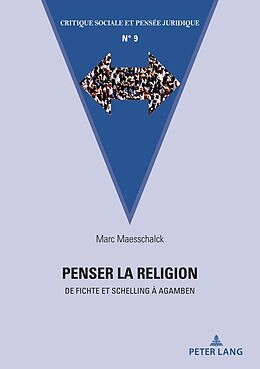 Couverture cartonnée Penser la religion de Marc Maesschalck