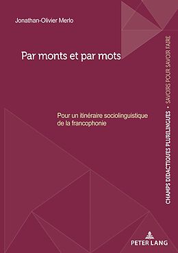 eBook (pdf) Par monts et par mots de Jonathan-Olivier Merlo