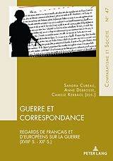 Couverture cartonnée Guerre et Correspondance de 