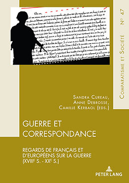 Couverture cartonnée Guerre et Correspondance de 