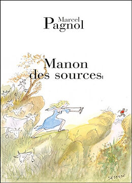 Couverture cartonnée Manon des sources de Marcel Pagnol