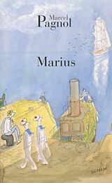 Kartonierter Einband Marius, französische Ausgabe von Marcel Pagnol