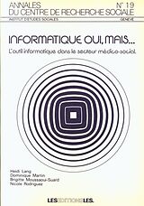 Broché Informatique oui, mais... de H.; Martin, D.; Moussaoui-Suard, B. et al Lang