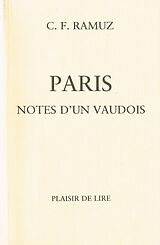 Broschiert Paris von Charles-Ferdinand Ramuz