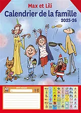 Broschiert Calendrier de la famille : Max et Lili : 2025-2026 von 