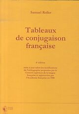 Broschiert Tableaux de conjugaison française von Samuel Roller