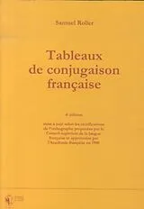 Broschiert Tableaux de conjugaison française von Samuel Roller