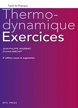 Broschiert Thermodynamique : exercices von Jp Brechet, S. Ansermet