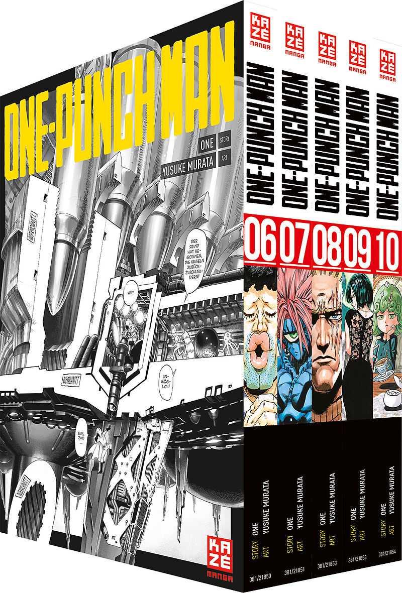 How Many Volumes Of One Punch Man ONE-PUNCH MAN - Box mit Band 6-10 - Yusuke Murata, ONE - Buch kaufen