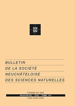 Livre Relié Bulletin de la Société Neuchâteloise des Sciences Naturelles: No 141 de 