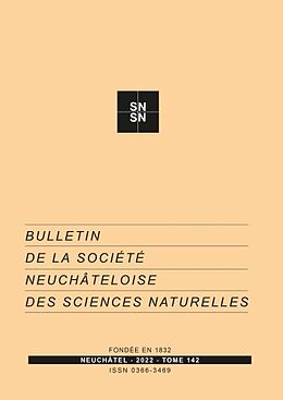 Livre Relié Bulletin de la Société Neuchâteloise des Sciences Naturelles: 142 de 