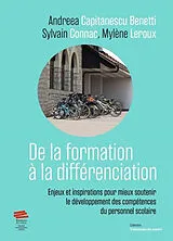 Broschiert De la formation à la différenciation : enjeux et inspirations pour mieux soutenir le développement des compétences du... von 