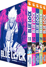 Kartonierter Einband Blue Lock  Band 11-15 im Sammelschuber von Yusuke Nomura
