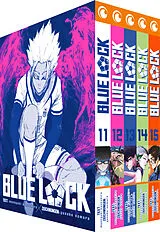 Kartonierter Einband (Kt) Blue Lock Band 11-15 im Sammelschuber von Yusuke Nomura
