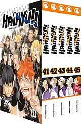 Kartonierter Einband Haikyu!! Sammelbox 5 Band 41-45 im Schuber von Haruichi Furudate