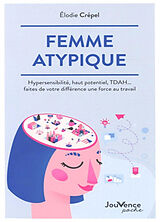 Broschiert Femme atypique : hypersensibilité, haut potentiel, TDAH... faites de votre différence une force au travail von Elodie Crépel