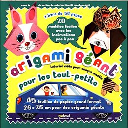 Coffret Origami géant pour les tout-petits de 