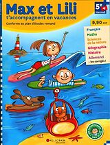 Broché Max et Lili t'accompagnent en vacances : 5e Harmos de 