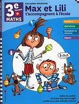 Broschiert Max et Lili t'accompagnent à l'école : 3e HarmoS maths von 