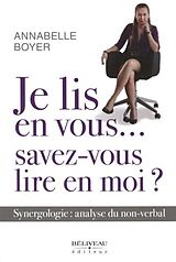 eBook (pdf) Je lis en vous... savez-vous lire en moi ? de 