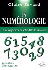 eBook (epub) La Numérologie de Savard Claire Savard