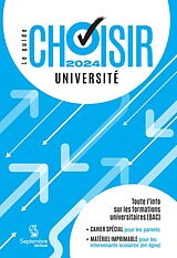 eBook (pdf) Guide Choisir - Universite 2024 de Editeur Septembre editeur