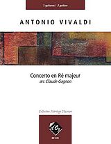 Antonio Vivaldi Notenblätter Concerto en Ré majeur RV93