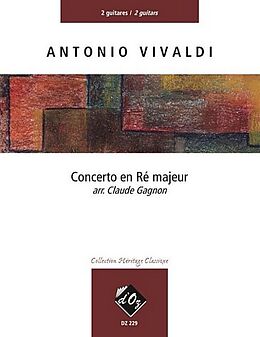 Antonio Vivaldi Notenblätter Concerto en Ré majeur RV93