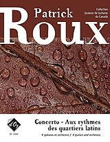 Patrick Roux Notenblätter Concerto Aux Rhythmes des quartiers latins